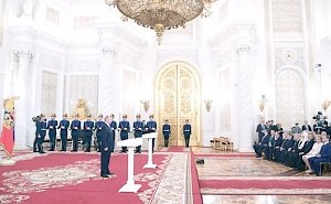 В Кремле прошли праздничные мероприятия по случаю дня России