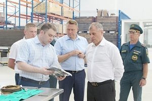 Первый заместитель Министра МЧС России Александр Чуприян посетил завод специальной техники