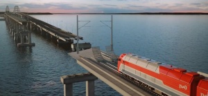 По Крымскому мосту имеют возможность запустить чартерные поезда