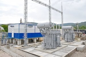 Крымэнерго строит современную подстанцию в Перевальном