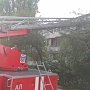 На пожаре в городе Ялта эвакуировано 8 человек и спасено 2 ребенка