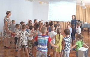 «Азбука безопасности» для дошкольников Севастополя от специалистов психологической службы спасательного ведомства