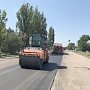 Капитальный ремонт дорог в столице Крыма идёт полным ходом