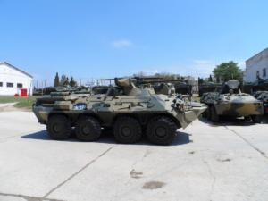 Подразделения морской пехоты Черноморского флота проводят учение на полигоне боевой подготовки