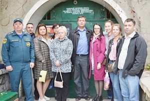 Год культуры безопасности: Сотрудники Росреестра побывали на Севастопольском противоатомном убежище С — 2