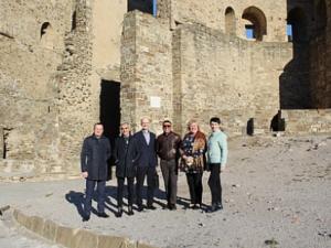 Архитектор из Италии посетил Судакскую крепость