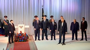 Сергей Аксёнов принял участие в официальной церемонии инаугурации Главы ДНР Дениса Пушилина