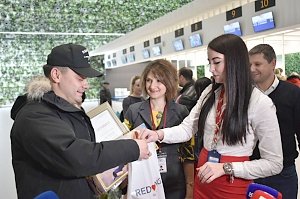 Аэропорт Симферополя обслужил пятимиллионного пассажира