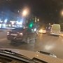 На светофоре на Горьковском мосту столкнулись «ВАЗ» и иномарка