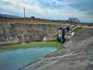 Обильные осадки способствуют перебросу воды из Белогорского в Тайганское водохранилище