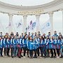Студенты Крымского федерального университета поздравили работников крымского телевидения с юбилеем