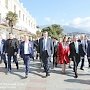 В день пятилетия Общекрымского референдума делегация французских политиков посетила г.Ялту и г.Севастополь