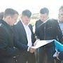 Министр транспорта Республики Крым Сергей Карпов провел осмотр проблемных участков дорог посёлка Перово