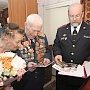 Накануне 9 мая сотрудники МВД России поздравили ветеранов Великой Отечественной войны