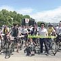 В Севастополе участники юбилейного фестиваля «ВелоПобеда» поддержали социальную кампанию «Без вас не удастся!»