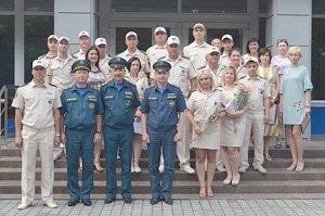 Севастопольских спасателей поздравили с 35-й годовщиной Государственной инспекции по маломерным судам