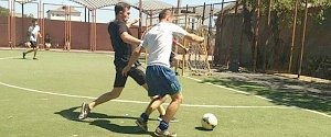 В преддверии Дня молодежи прошёл товарищеский футбольный матч в Джанкое