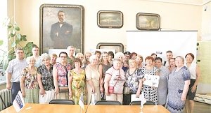 В Ялте представители коллектива «Крымской газеты» встретились с ветеранами издания