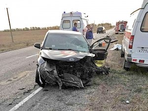 Водитель Жигулей погиб в ДТП на трассе Черноморское-Евпатория