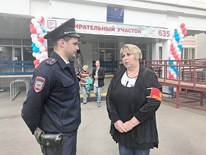 Полицейские обеспечили порядок и безопасность в единый день голосования
