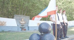 Крымчане почтили память первого полного кавалера ордена Святого Георгия