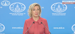 Мария Захарова призвала Зеленского обратить внимание на ситуацию с уголовным преследованием крымских журналистов