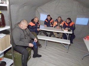 Сотрудники Спецотряда провели сборы по предупреждению чрезвычайных ситуаций на подводных потенциально опасных объектах в Чёрном море
