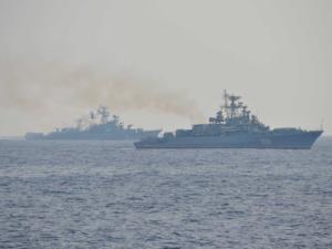 Авиаудар условного противника отразил фрегат Черноморского флота