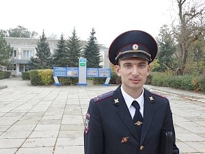 Крымчанин вышел в финал голосования за «Народного участкового»