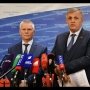 Н.В. Коломейцев и С.М. Пантелеев выступили перед журналистами в Госдуме