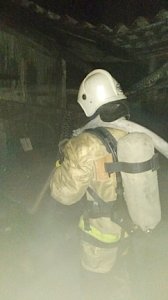 На пожаре в Первомайском районе спасён мужчина