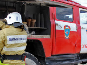 На пожаре в доме под Симферополем погиб мужчина
