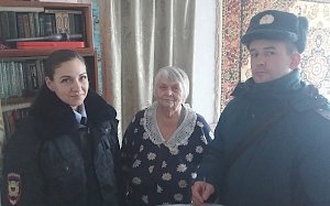 Севастопольские полицейские проводят профилактические беседы с пожилыми гражданами