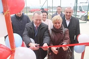 В Симферопольском районе открыли станцию скорой медицинской помощи