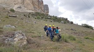 В Крыму парашютист рухнул со скалы на Качи-Кальоне