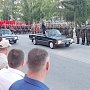 В Керчи прошла первая репетиция Парада Победы