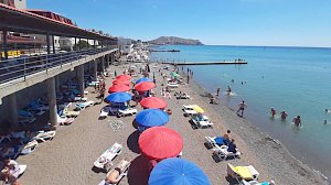 Власти Крыма провели повторный рейд по пляжам в Судаке и Алуште