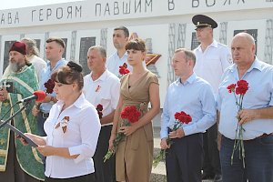 В Ленинском районе перезахоронили останки бойцов Крымского фронта