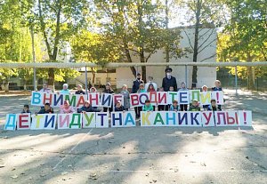 В столице Республики Крым госавтоинспекторы провели акцию «Внимание! Каникулы!»