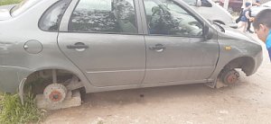 Севастопольские сотрудники полиции задержали подозреваемого в похищениях автомобильных колёс