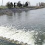 Северо-крымский канал целиком наполнен водой из Днепра