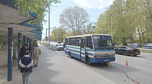 Автобус насмерть сбил пешехода в Симферополе