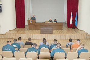 О готовности к пожароопасному сезону: севастопольские спасатели провели рабочее совещание с представителями ГУП «Водоканал»
