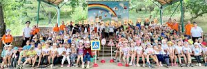 В Севастополе более двухсот отдыхающих детского оздоровительного лагеря стали слушателями обучающего курса по ПДД