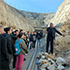 Студентам Академии строительства и архитектуры провели в пещере Таврида занятия по инженерной геологии