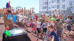 ГК «ИнтерСтрой» подарила севастопольцам и крымчанам праздники в честь Дня защиты детей
