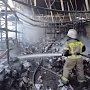 Пожар в Симферополе уничтожил склад с оборудованием на площади более 600 кв. м