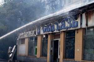 В Столице Крыма сгорел мини-маркет