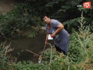 Жителей крымского села, живущих без водопровода, наказали штрафом за воду из реки
