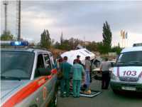 На въезде в Столица Крыма в дорожной аварии пострадали 17 человек
